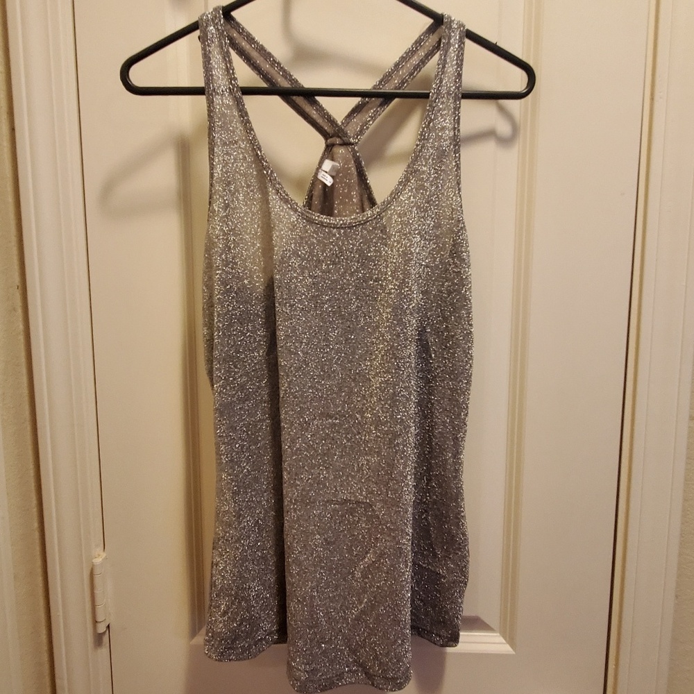 Silver Tank Top
